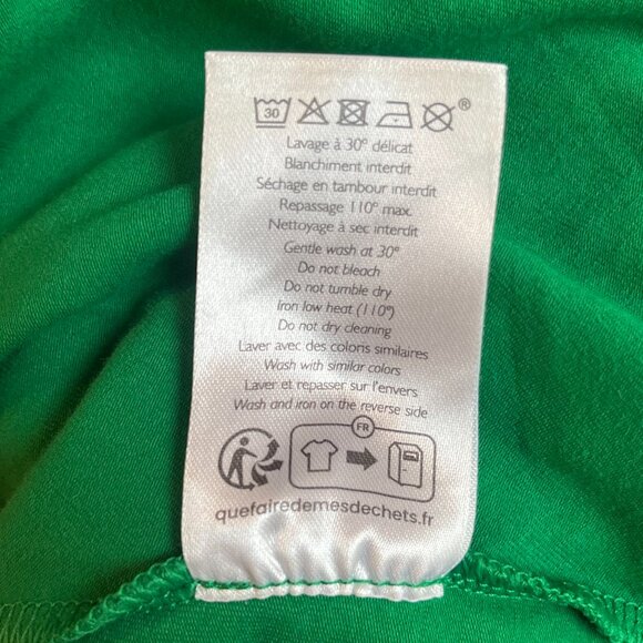 Sezane Pippa Dress, Size Small, Vert/Green, EUC - Picture 6 of 6